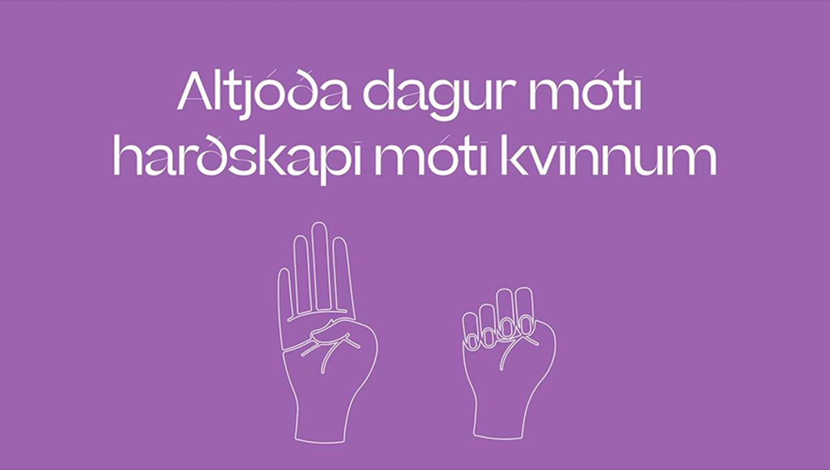 Altjóða dagur móti harðskapi móti kvinnum 25. november