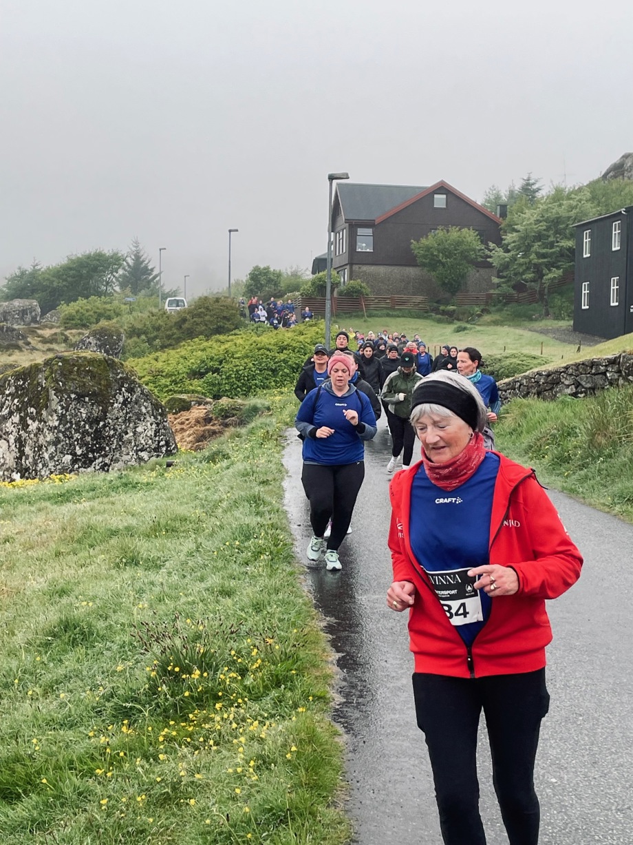 <p>Vakra og grøna rennirutan</p>