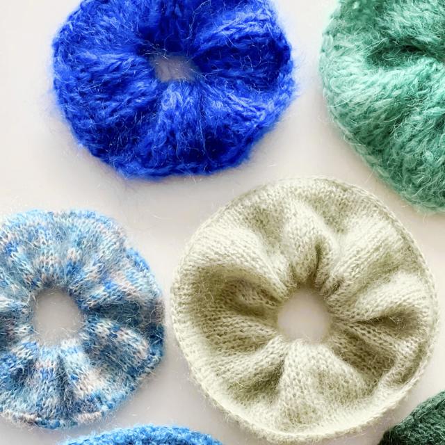 Bindiuppskrift – Scrunchie