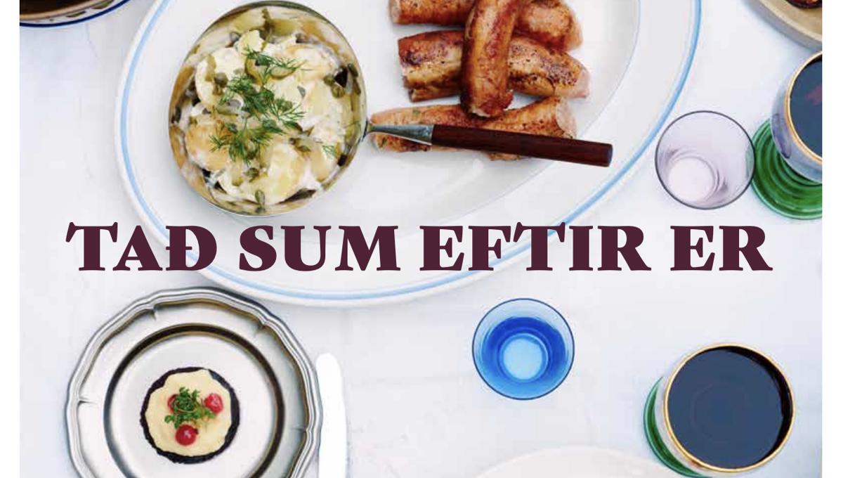 Nýggj bók! Tað sum eftir er - smakkir úr og søgur um avroð