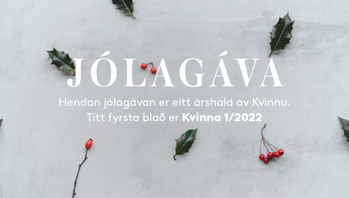 Gev eitt Kvinnuhald í jólagávu