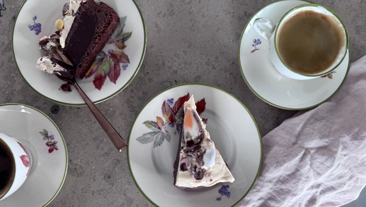 Páskalig brownie við Mini Eggs