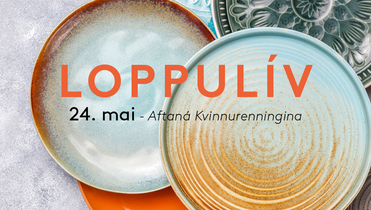 Loppulív - loppumarknaðurin eftir Kvinnurenningina!